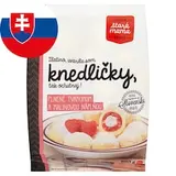 Stará Mama Knedličky plnené tvarohom a malinovou náplňou hlbokozmrazené 500 g
