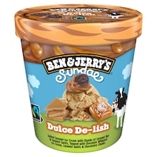 Ben & Jerry's Sundae Dulce de-lish 427 ml