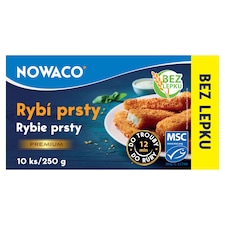 Nowaco Premium rybie prsty nemleté bez lepku 10 ks 250 g