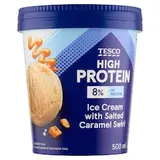 High Protein mrazený krém mliečny s príchuťou slaného karamelu 500 ml