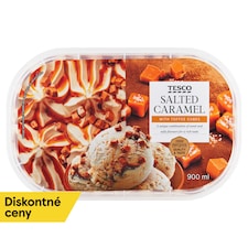Mrazený krém s rastlinným tukom s príchuťou slaného karamelu 900 ml