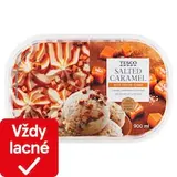 Mrazený krém s rastlinným tukom s príchuťou slaného karamelu 900 ml