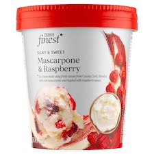 Finest Mrazený krém smotanový s mascarpone a s malinovou omáčkou 500 ml