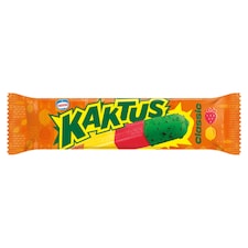 Nestlé Kaktus Classic mrazený krém vodový s citrónovou príchuťou a jahodový sorbet 45 ml