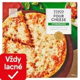 Pizza pečená v kamennej peci so syrmi edam, gouda, mozzarella a emmentaler 345 g