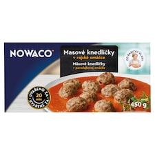 Nowaco Mäsové knedličky v paradajkovej omáčke 450 g
