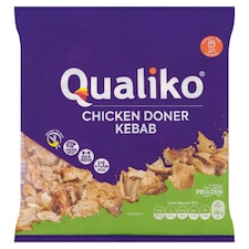 Qualiko Hlbokozmrazené pečené a trhané kuracie mäso typu doner kebab 500 g