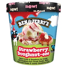 Ben & Jerry's Strawberry Doughnut-eee 465 ml