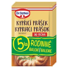 Dr. Oetker Kypriaci prášok do pečiva škrobový 5 x 12 g (60 g)