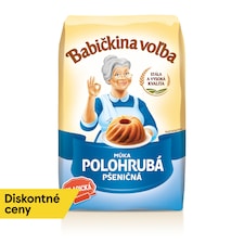 Babičkina Voľba Múka polohrubá pšeničná 1 kg