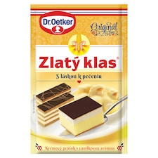 Dr. Oetker Zlatý klas Krémový prášok s vanilkovou arómou na prípravu krémov a plniek 40 g