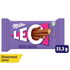 Milka tyčinka Leo s oblátkami z mliečnej čokolády 33 g