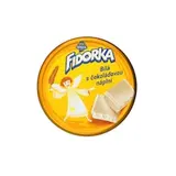 Fidorka Biela s čokoládovou náplňou Oblátka v čokoláde Samostatné balenie 30 g