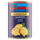 Giana Šampiňóny krájané v slanom náleve 400 g
