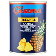 Giana Ananás kúsky v sladkom náleve 565 g