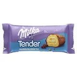 Milka Tender milk plnená roláda mliečnou náplňou máčaná v mliečnej čokoláde z alspkého mlieka 37 g