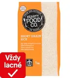 Hearty Food Co. Ryža guľatozrnná 1 kg