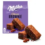Milka Choco Brownie jemné pečivo s čokoládou, mliečnou čokoládou a kúskami mliečnej čoko. 150 g