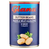 Giana Biela maslová fazuľa v slanom náleve 400 g