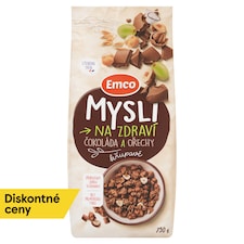 Emco Mysli chrumkavé čokoláda a orechy 750 g