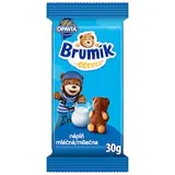 Opavia Brumík s mliečnou náplňou Jemné pečivo Bez farbív a konzervantov Individuálne balenie 30 g