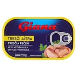 Giana Tresčia pečeň vo vlastnom oleji 115 g