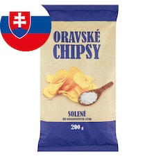 Oravské Chipsy Solené 200 g