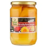 Natur Farm Prémium broskyňový kompót 700 g