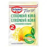 Dr. Oetker Finesse Citrónová kôra strúhaná 2 ks 6 g