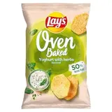 Lay's Oven Baked Pečené zemiakové lupienky tvarované s príchuťou jogurtu a byliniek 110 g