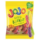 JOJO Kyslé dážďovky želé cukríky s ovocnými príchuťami 170 g