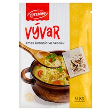 Thymos Vývar zmes korenín vo vrecku 4 x 5 g (20 g)