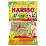 Haribo Miami F!ZZ želé s ovocnými príchuťami 85 g