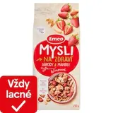 Emco Mysli na Zdraví Chrumkavé jahody a mandle 750 g