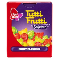 Red Band Tutti Frutti Original želé pastilky s ovocnou príchuťou 15 g