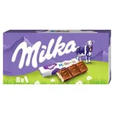 Milka Milkinis tyčinky z mliečnej čokolády z alpského mlieka s mliečnou náplňou 87.5 g