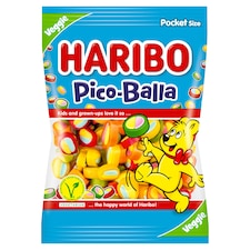 Haribo Pico-Balla želé cukríky s ovocnými príchuťami 80 g