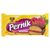 Perníkář Medový perník s ovocnou náplňou s malinami v tmavej poleve 60 g