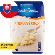 Sweet Family Krupicový cukor 1 kg