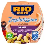 Rio Mare Insalatissime Hotový pokrm z fazule, zeleniny a tuniaka 160 g