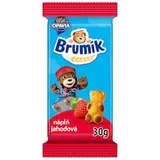 Opavia Brumík s jahodovou náplňou Jemné pečivo Bez farbív a konzervantov Individuálne balenie 30 g