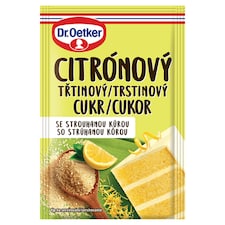 Dr. Oetker Citrónový trstinový cukor so strúhanou kôrou 15 g