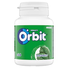 Wrigley's Orbit Spearmint žuvačka bez cukru s mätovou príchuťou 46 ks 64 g