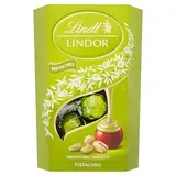 Lindt Lindor Mliečna čokoláda s jemnou pistáciovou náplňou 200 g
