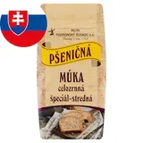 Mlyn Pohronský Ruskov Pšeničná múka celozrnná špeciál stredná 800 g