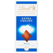 Lindt Excellence Extra jemná mliečna čokoláda 100 g