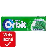 Wrigley's Orbit Spearmint žuvačka bez cukru s mätovou príchuťou 10 ks 14 g