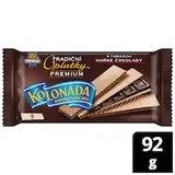 Kolonada Oplatky Premium s horkou čokoládou Oplatky S múkou z programu Harmony. Rodinné balenie 92 g