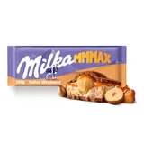 Milka Toffee Wholenut mliečna čokoláda z alpského mlieka s karamelovou náplňou a orechmi 300 g