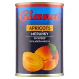 Giana Marhule lúpané polené v sladkom náleve 410 g